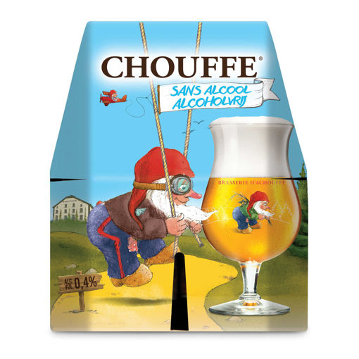 La Chouffe alcoholfree clip 4x33cl
