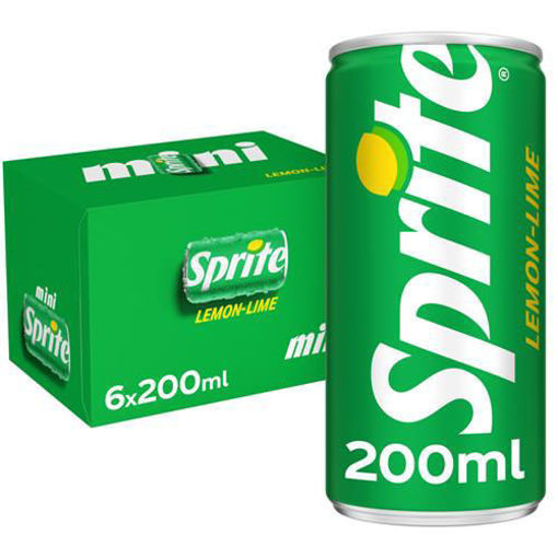 Afbeeldingen van SPRITE MINI CANS 6X20CL